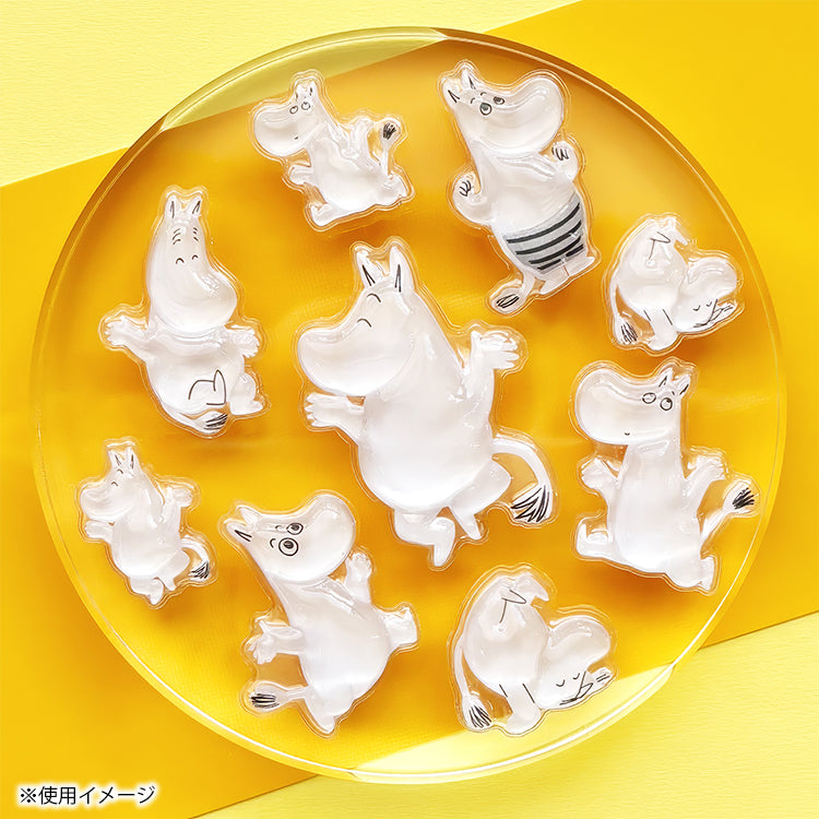 9月上旬頃お届け予定＊3Dクリアステッカーセット（ムーミンフェイス）＜予約商品＞