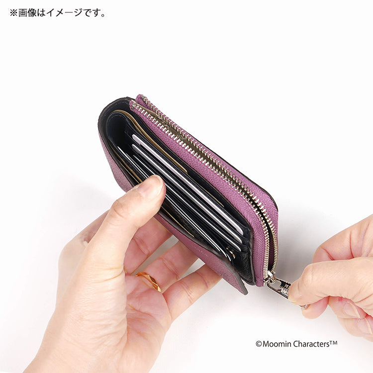 PELLE BORSA 二つ折り財布（リトルミイ/Moomin Dot）2007-MU