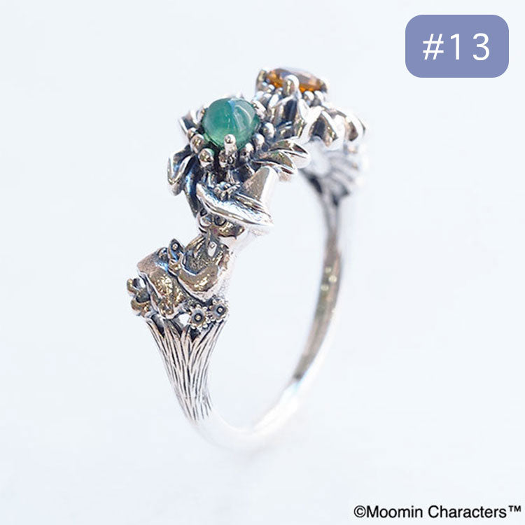 リング（木陰に佇むスナフキン/13号サイズ）406R0009-TY-#13＜取り寄せ品＞