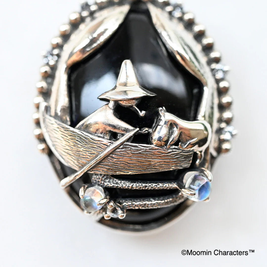 助けに来たスナフキン ブローチペンダント406C0021-TY＜取り寄せ品＞