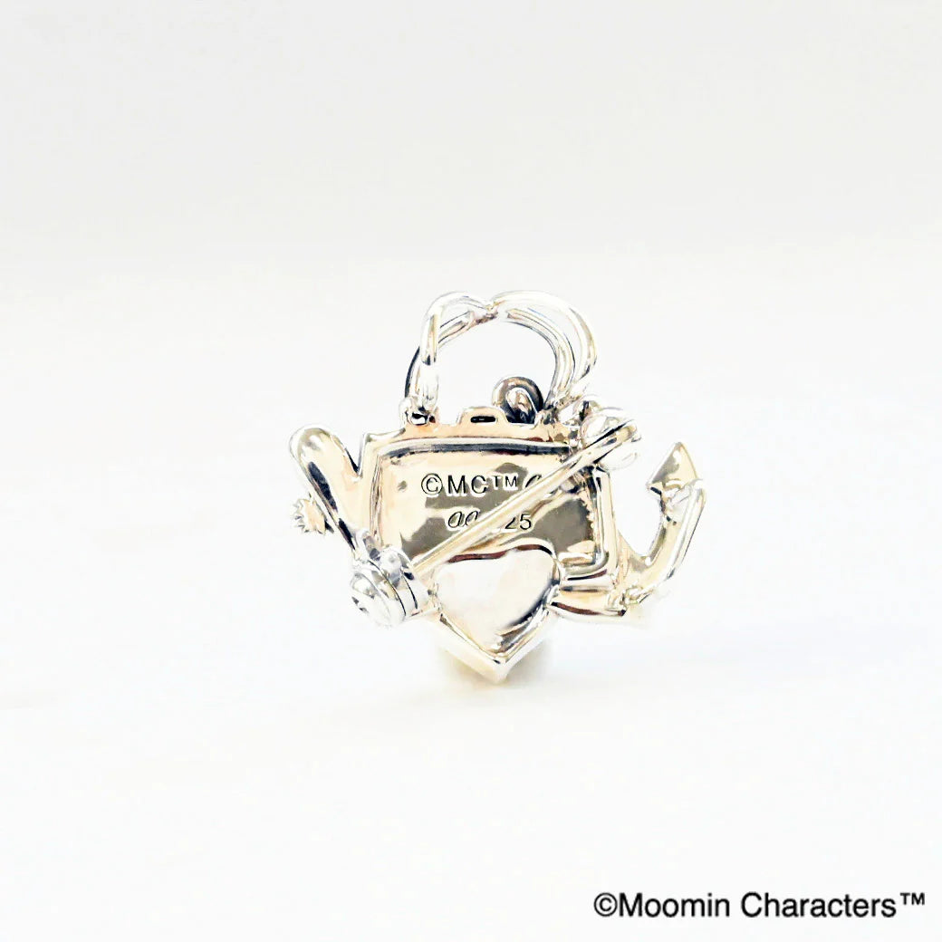 ムーミンママのバッグとニョロニョロ　ブローチペンダント406C0023-WTF＜取り寄せ品＞
