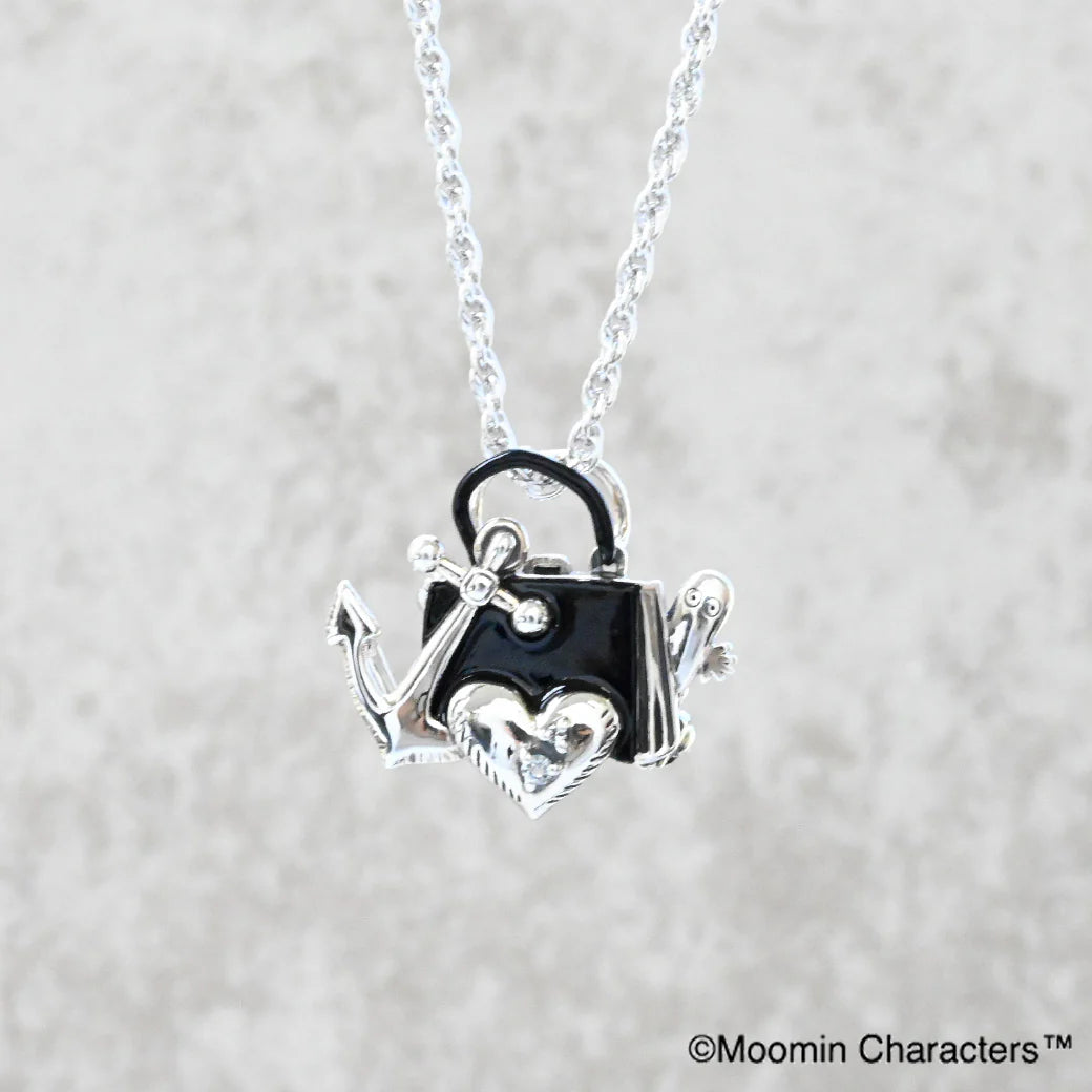 ムーミンママのバッグとニョロニョロ　ブローチペンダント406C0023-WTF＜取り寄せ品＞