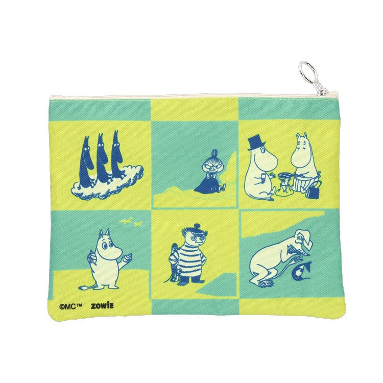 フラットポーチ（イエロー）【ムーミンマーケット2025】