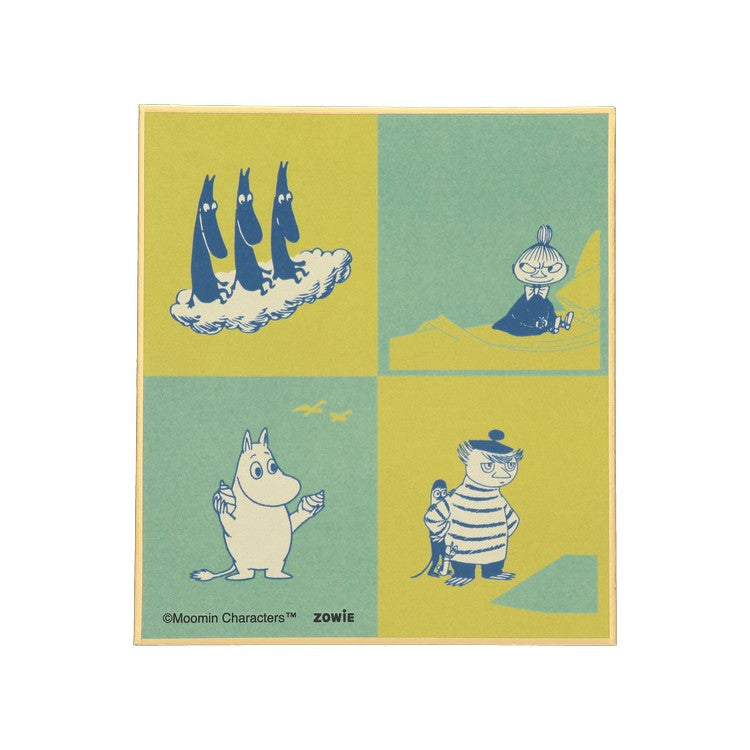 ミニ色紙（イエロー/リトルミイ）【ムーミンマーケット2025】