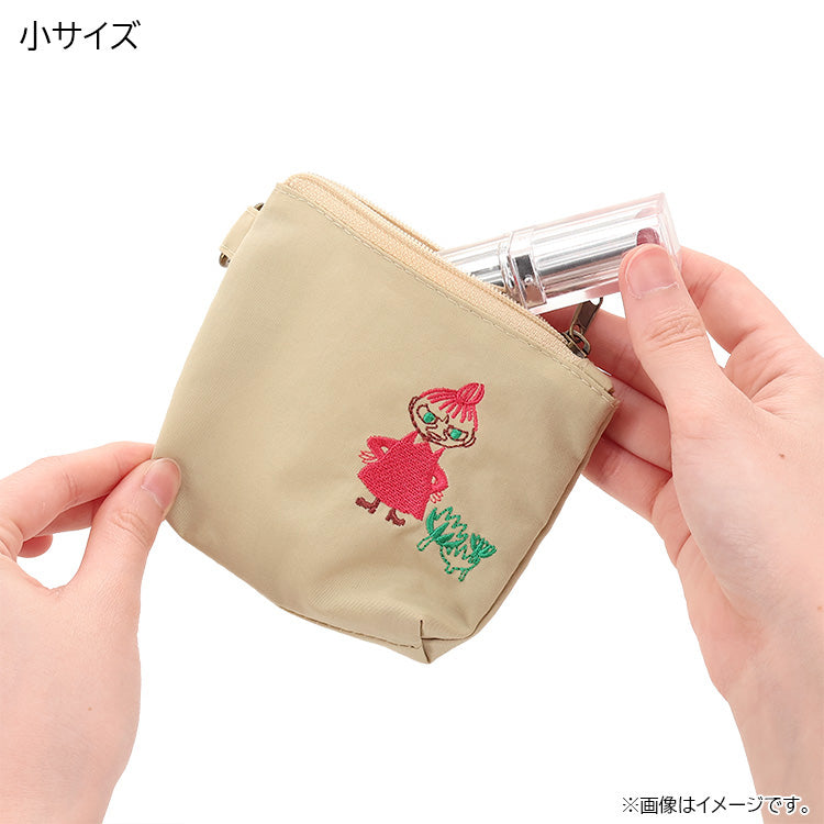 Embroidered double pouch (BE) [Official limited edition]