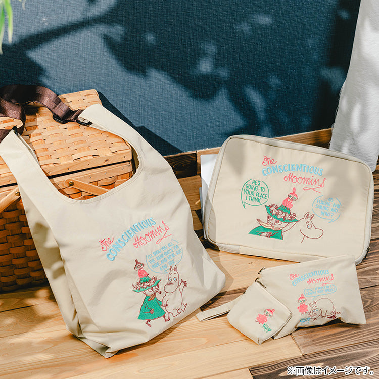 Embroidered double pouch (BE) [Official limited edition]