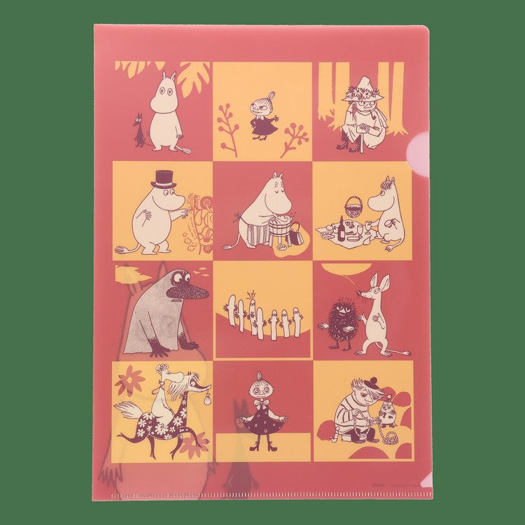 クリアファイル（ピンク）【ムーミンマーケット2025】