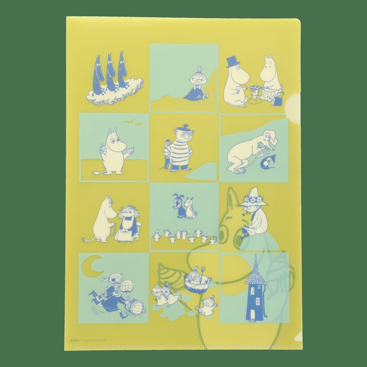 クリアファイル（イエロー）【ムーミンマーケット2025】