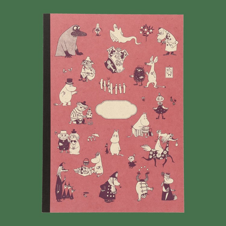 B5ノート（ピンク）【ムーミンマーケット2025】 - MOOMIN SHOP