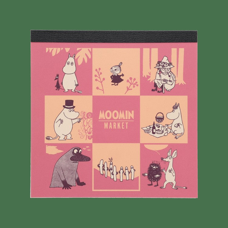 スクエアメモ（ピンク）【ムーミンマーケット2025】