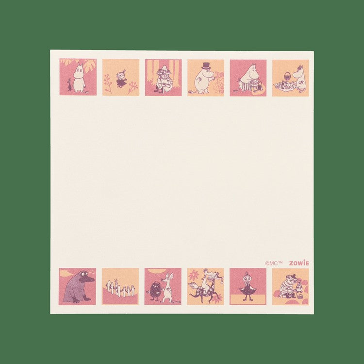 スクエアメモ（ピンク）【ムーミンマーケット2025】