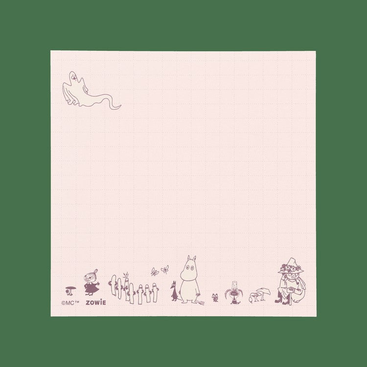 スクエアメモ（ピンク）【ムーミンマーケット2025】