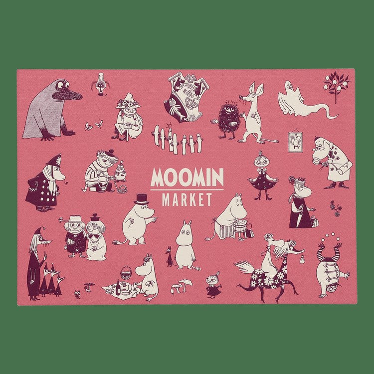 penon木製ポストカード（ピンク）【ムーミンマーケット2025】