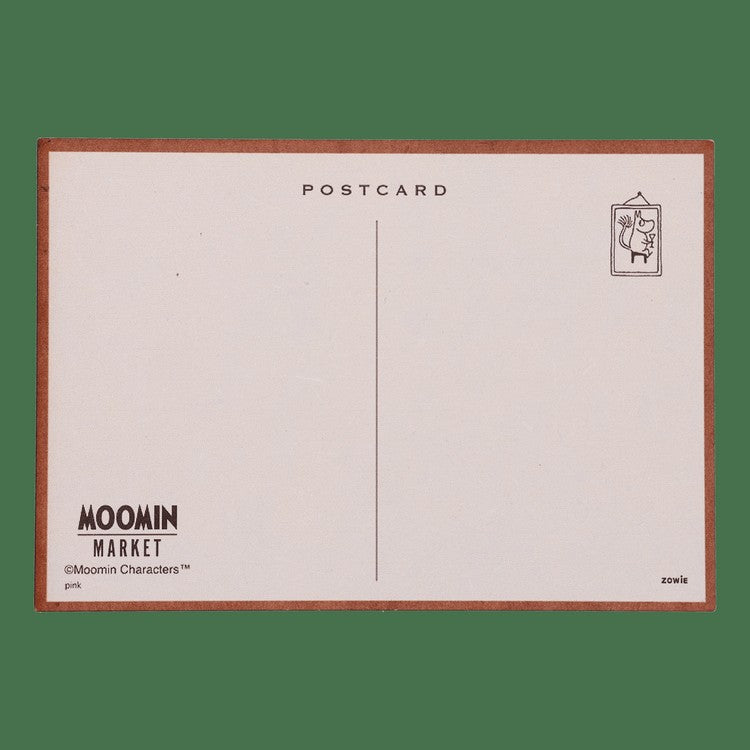 penon木製ポストカード（ピンク）【ムーミンマーケット2025】