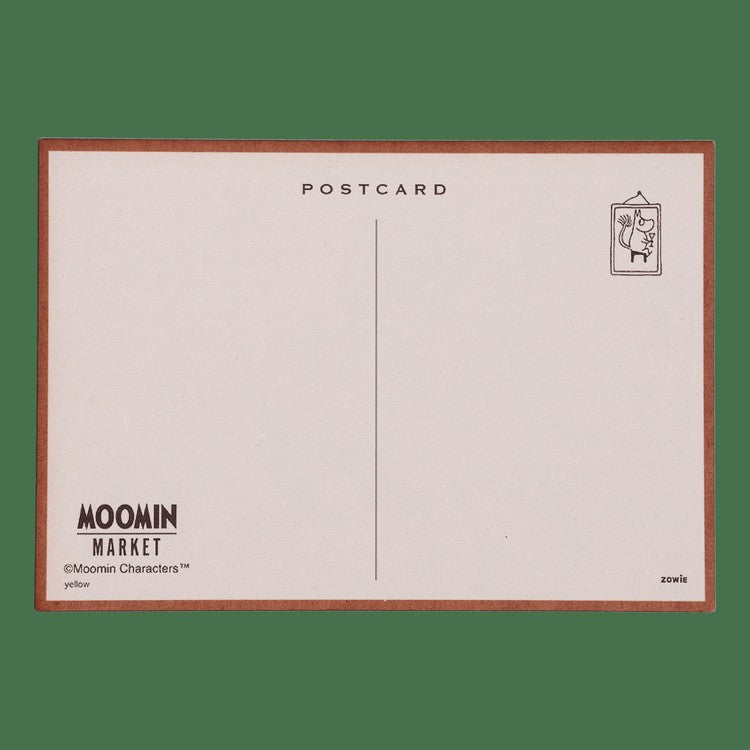 penon木製ポストカード（イエロー）【ムーミンマーケット2025】