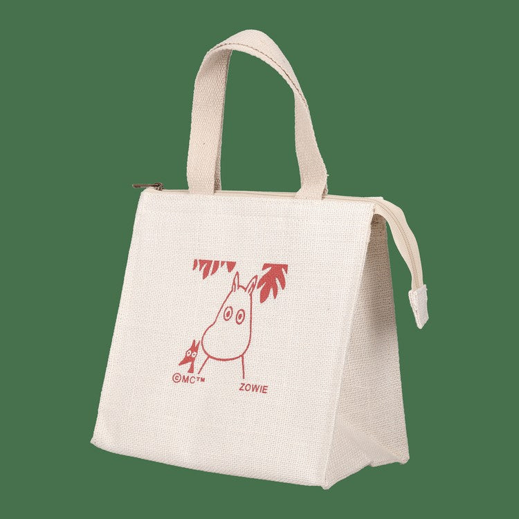 ジュートスクエア保冷トートバッグ（ナチュラル/ムーミン&ソフス）【ムーミンマーケット2025】