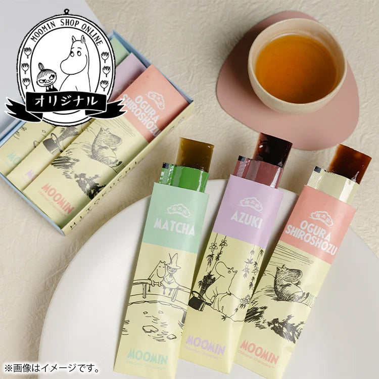 榮太樓總本鋪 ひとくち煉羊羹3本入り（小豆/小倉白小豆/抹茶