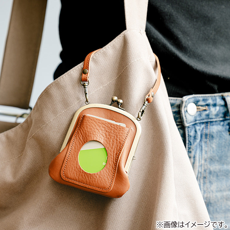 マミムミムミム Kanmi. プチトートがま口パスケース（リトルミイ/BR）【公式限定