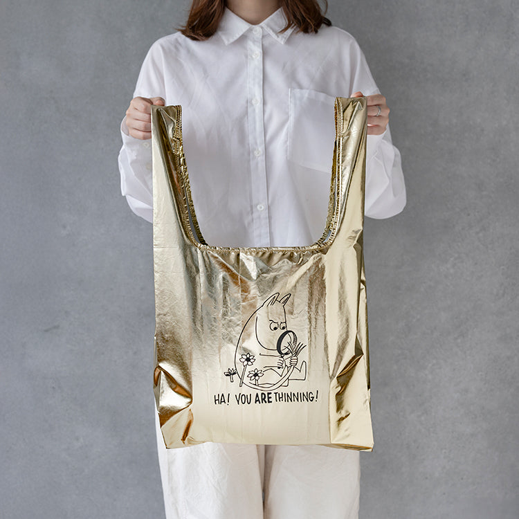 12月末頃お届け予定＊エコバッグ（ゴールドムーミン）【公式限定】＜予約商品＞