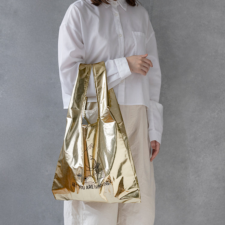 12月末頃お届け予定＊エコバッグ（ゴールドムーミン）【公式限定】＜予約商品＞