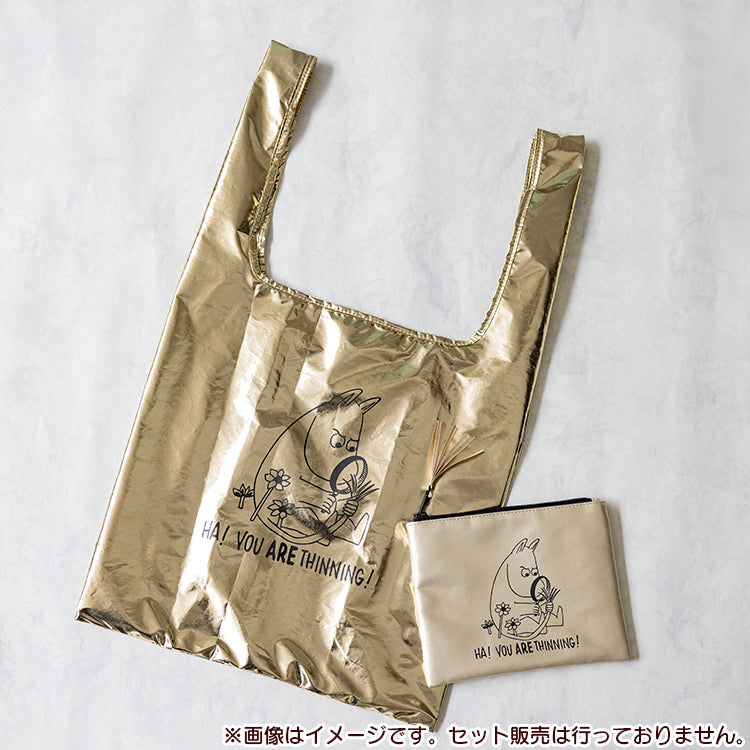 12月末頃お届け予定＊エコバッグ（ゴールドムーミン）【公式限定】＜予約商品＞
