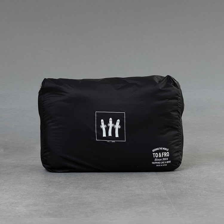 TO&FRO オーガナイザーエアーM（BLACK/ニョロニョロ）【公式限定】