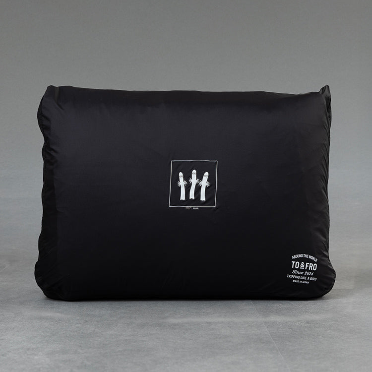 TO&FRO オーガナイザーエアーL（BLACK/ニョロニョロ）【公式限定】