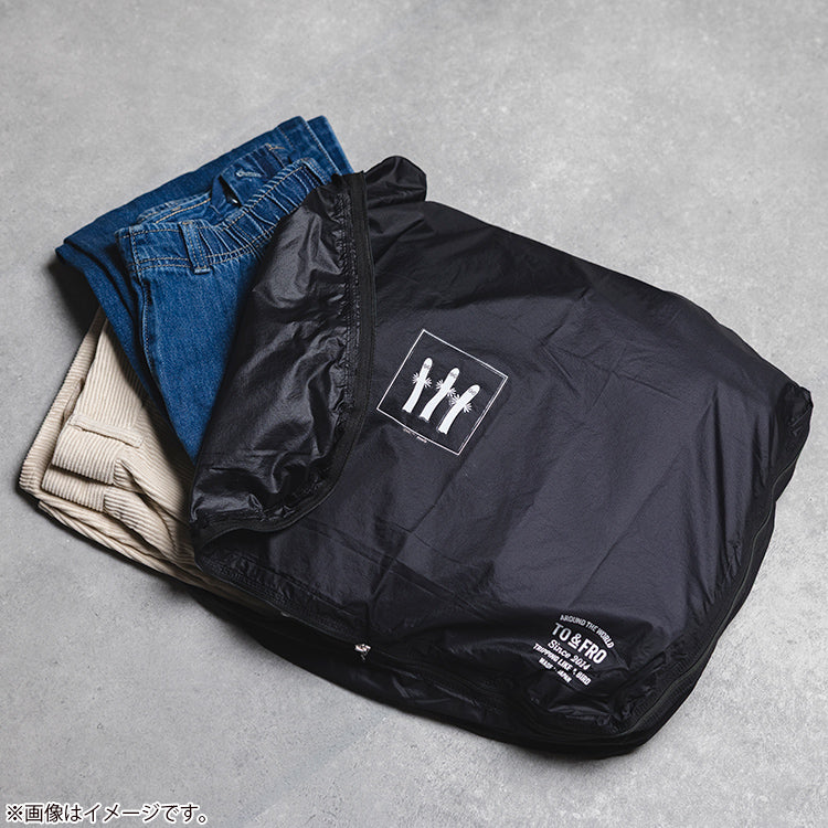 TO&FRO オーガナイザーエアーL（BLACK/ニョロニョロ）【公式限定】