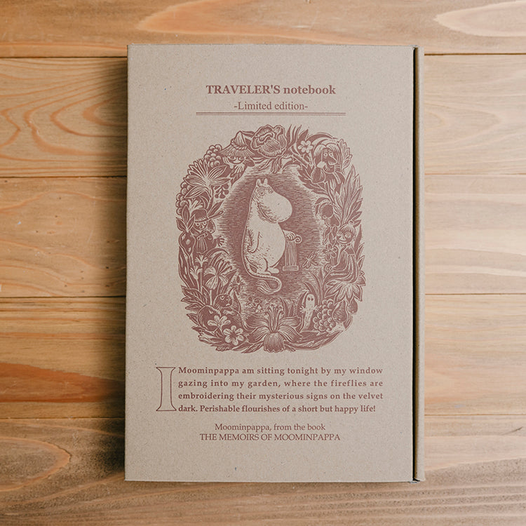 TRAVELER'S COMPANY トラベラーズノートセット（ムーミン一家） 12月下旬頃お届け予定＊TRAVELER\u0027S COMPANY トラベラーズノートセット
