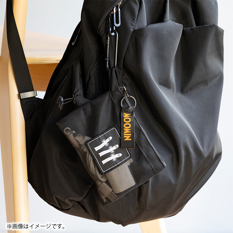 12月下旬頃お届け予定＊The Classics メッシュポーチS（ニョロニョロ/BK）【公式限定】＜予約商品＞