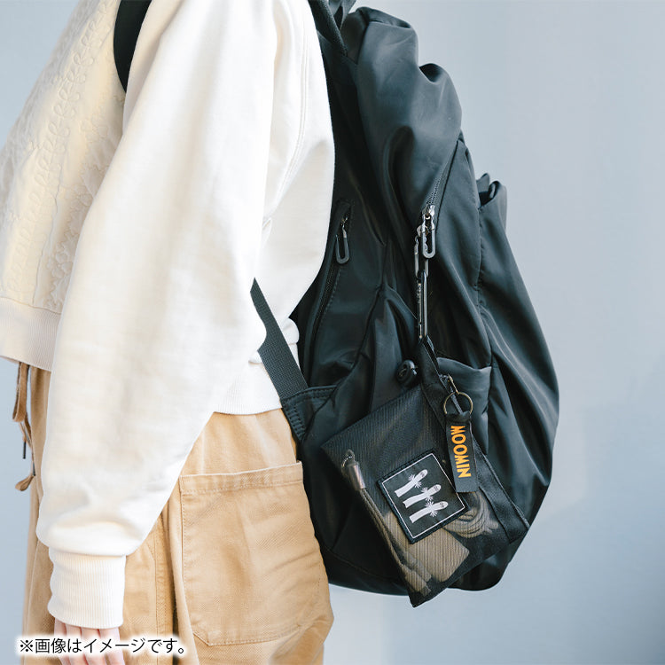 12月下旬頃お届け予定＊The Classics メッシュポーチS（ニョロニョロ/BK）【公式限定】＜予約商品＞