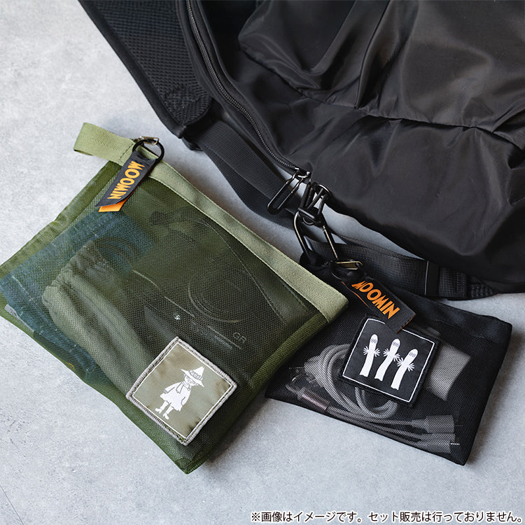 12月下旬頃お届け予定＊The Classics メッシュポーチS（ニョロニョロ/BK）【公式限定】＜予約商品＞