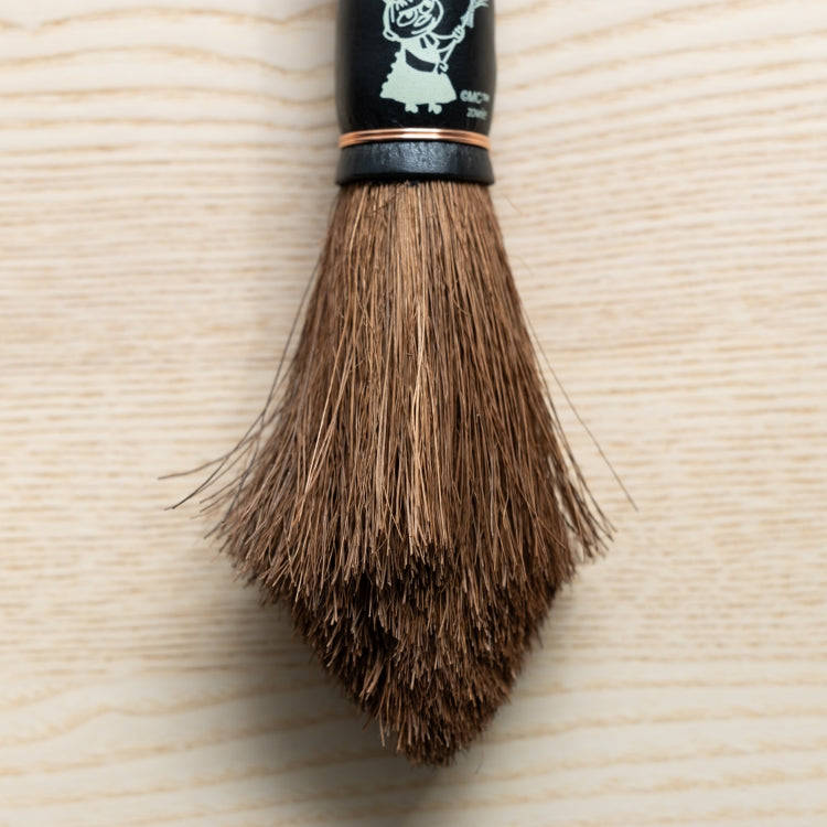 5月中旬頃お届け予定＊Broom craft 棕櫚手箒 柿渋はりみ塵取りセット（ブラック）【公式限定】＜予約商品＞
