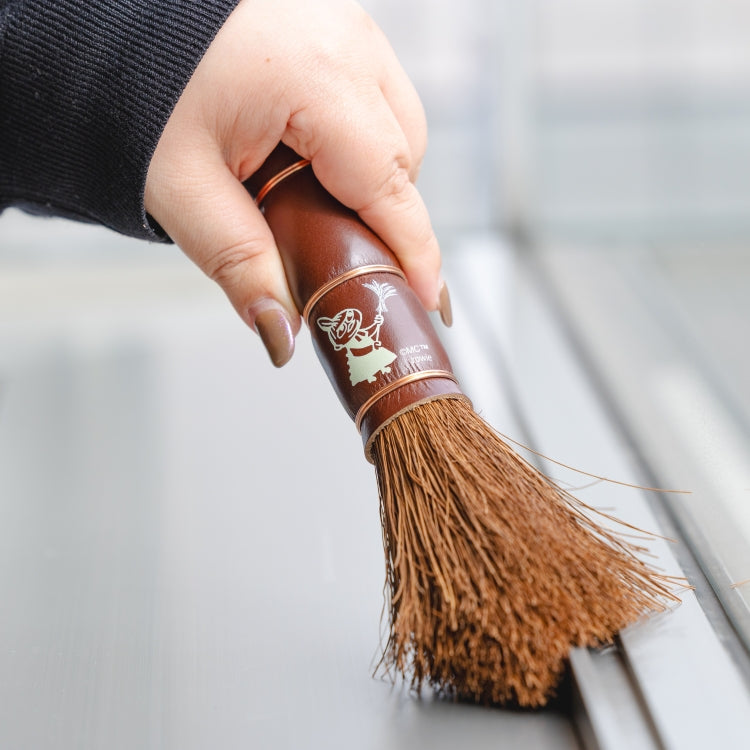 5月中旬頃お届け予定＊Broom craft 棕櫚手箒 柿渋はりみ塵取りセット（ブラウン）【公式限定】＜予約商品＞