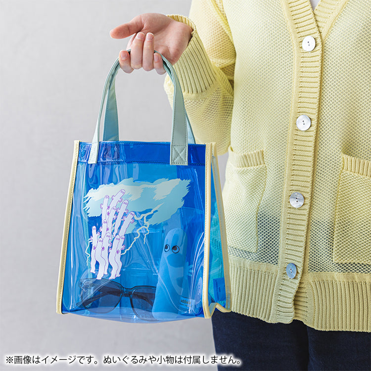 5月下旬頃お届け予定＊PVCトートバッグ（ニョロニョロ）【公式限定