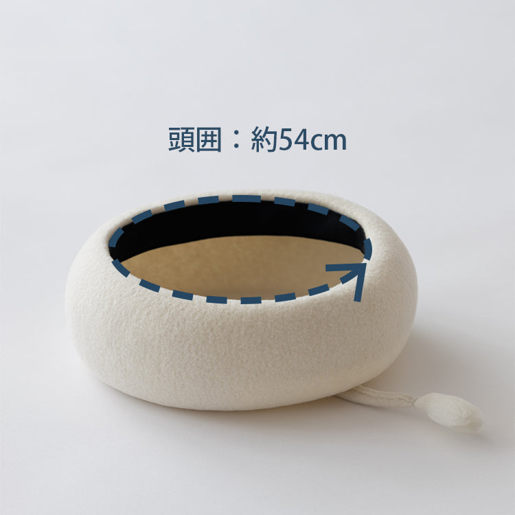 10月上旬頃お届け予定＊YOKOI BERET ムーミンのおしりベレー帽【オリジナル】＜予約商品＞