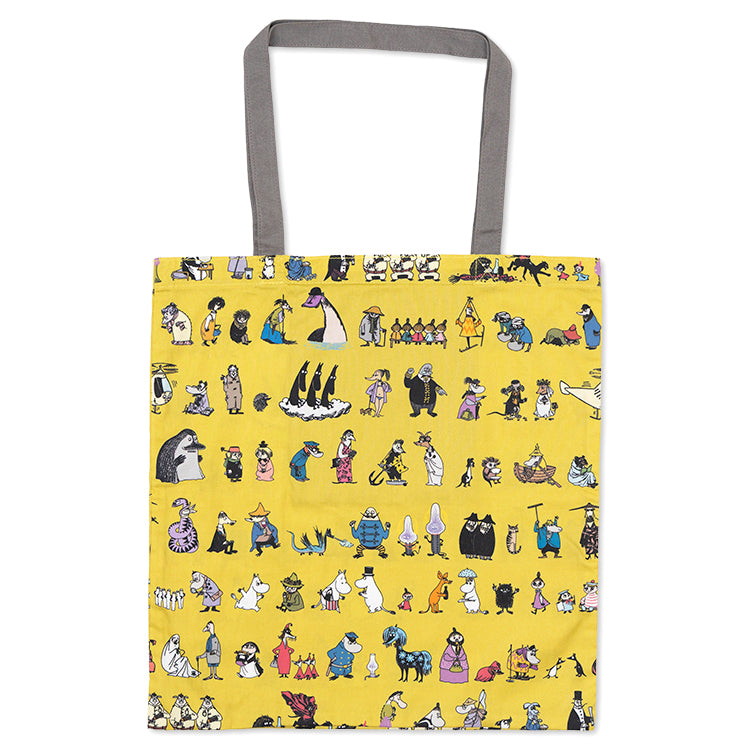 ムーミン グッズオールスタービッグトートバッグ（80th ALL STARS/YE)1790＜予約商品＞