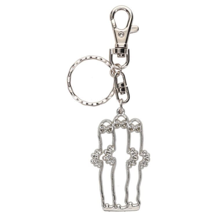 ムーミン グッズMOOMIN SILVERキーホルダー （ニョロニョロ/3匹）1844