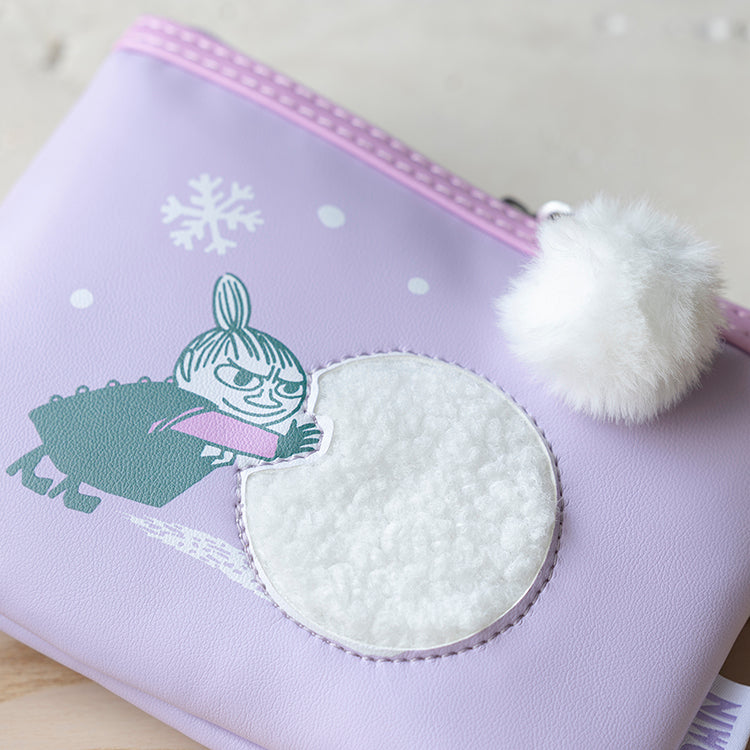 フラットポーチ（SNOWY WAY HOME/リトルミイ/PL)1875