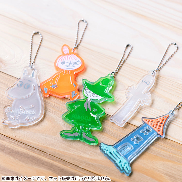 リフレクターラバーキーホルダー（ムーミンやしき）2193