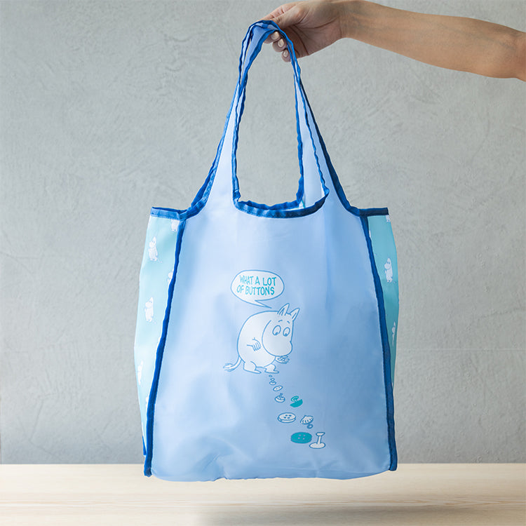 ポケッタブルエコバッグ（ムーミン/BL）3770