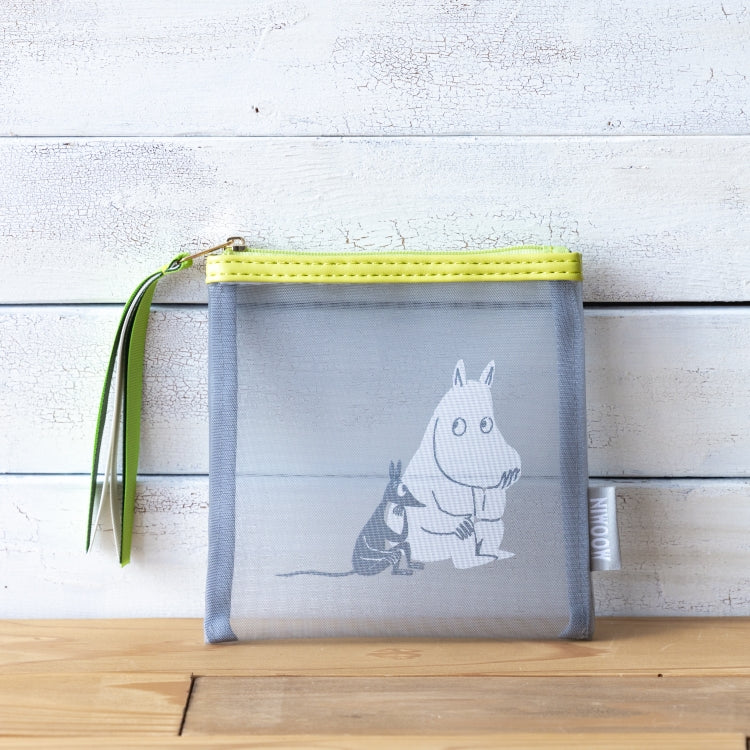 5月下旬頃お届け予定＊メッシュポーチS（ムーミン＆ソフス）3831＜予約商品＞