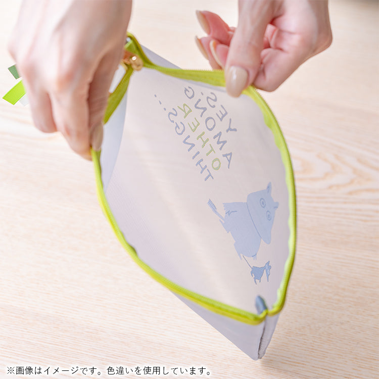 5月下旬頃お届け予定＊メッシュポーチフラット（ニョロニョロ）3886＜予約商品＞