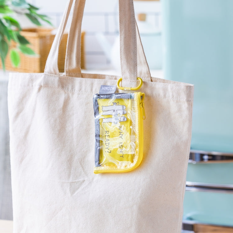 5月中旬頃お届け予定＊クリアパスポーチ（ニョロニョロ）4142＜予約商品＞