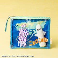 5月下旬頃お届け予定＊クリアポーチ（ニョロニョロ）4265＜予約商品