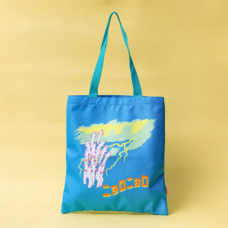 トートバッグ riri 5月下旬頃お届け予定＊トートバッグ（ニョロニョロ）4272＜予約商品