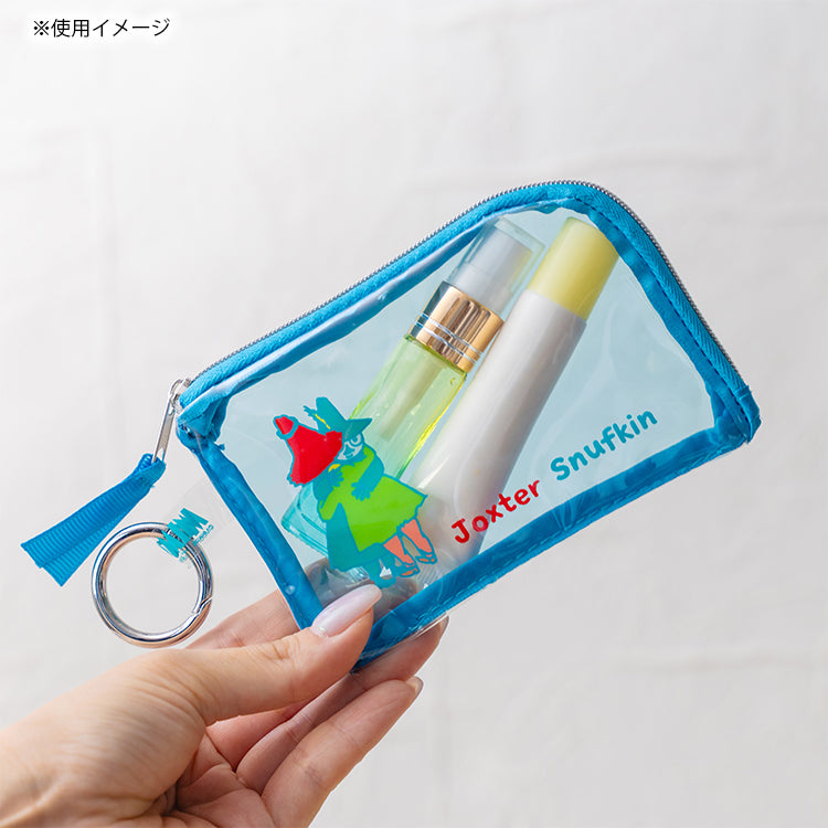 8月上旬頃お届け予定＊PVCポーチS（ヨクサル＆スナフキン/BL）5071＜予約商品＞