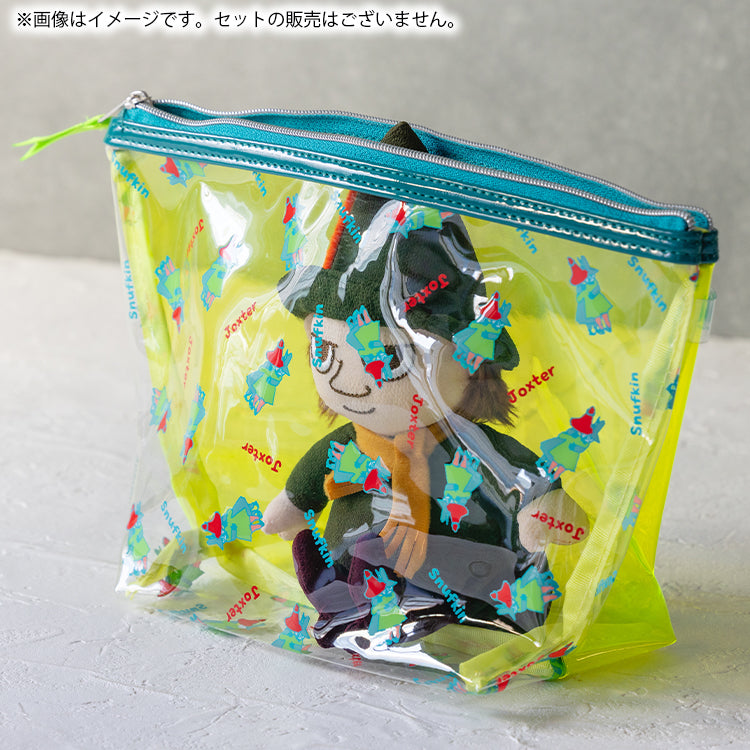 8月上旬頃お届け予定＊PVCポーチL（ヨクサル＆スナフキン/GR）5088＜予約商品＞