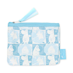 フラットポーチ（daydreaming in moominvalley/BL）5125 - MOOMIN SHOP