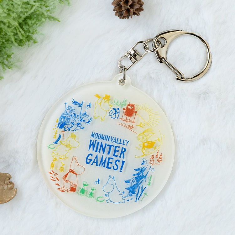 10月下旬頃お届け予定＊アクリルキーホルダー（Moominvalley Winter Games/ムーミン谷の仲間たち）＜予約商品＞